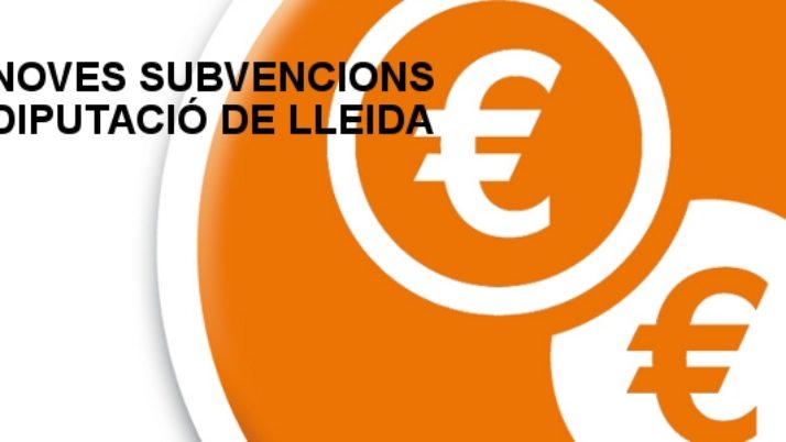 Diputació de Lleida: noves subvencions