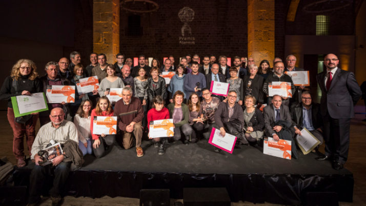 L’associacionisme cultural és guardonat als Premis Ateneus 2016