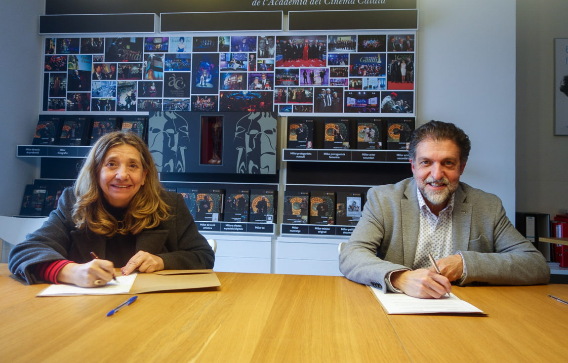 La FAC es vincula al Cicle Gaudí amb la signatura d’un conveni amb l’Acadèmia del Cinema Català