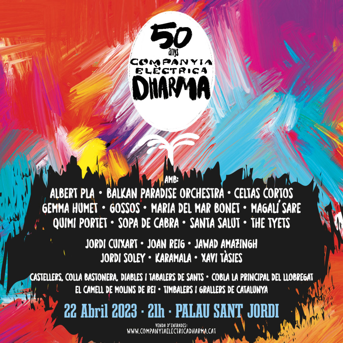 Els 50 anys de La Dharma seran també una festa de la cultura popular!
