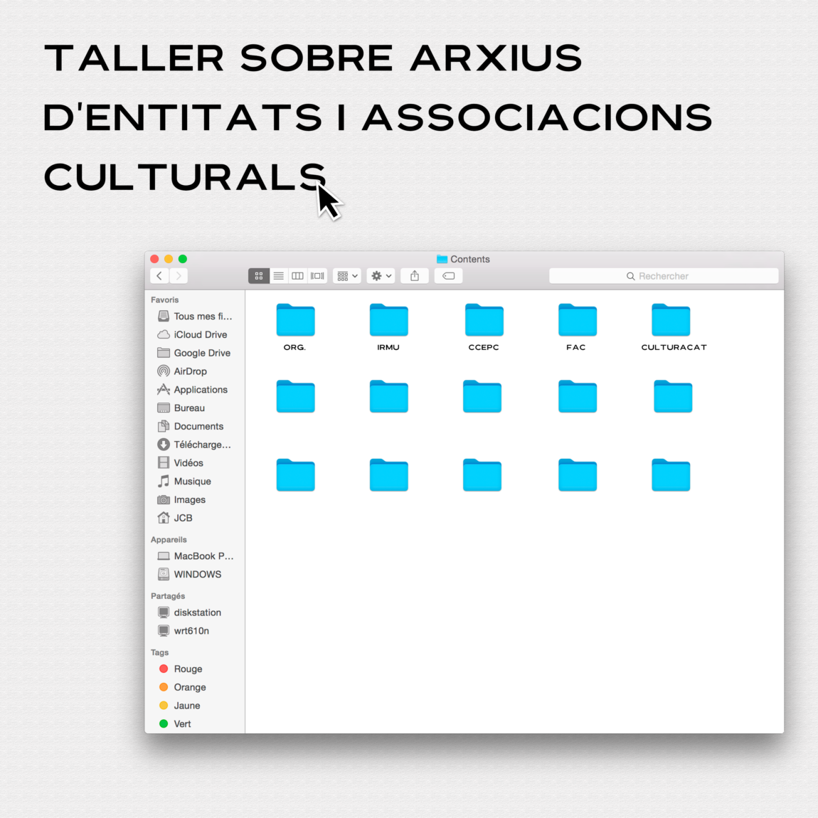 Taller sobre arxius d’entitats i associacions culturals