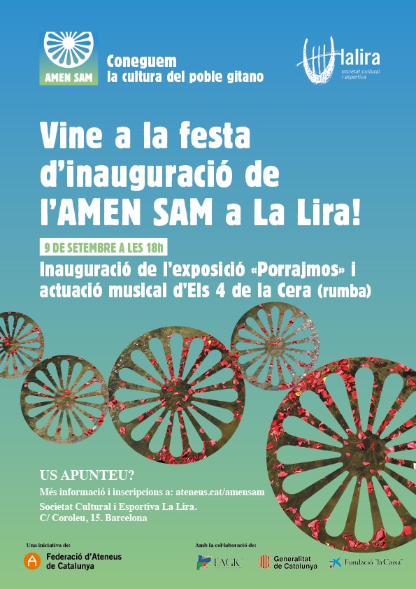 La Lira de Sant Andreu acollirà l’acte inaugural del projecte AMEN SAM