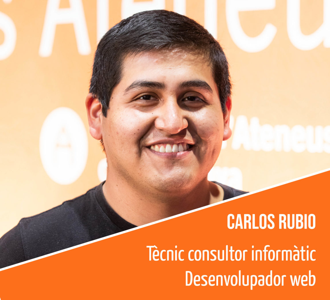 Coneix l’equip humà de la FAC: Carlos Rubio, tècnic consultor informàtic i desenvolupador web