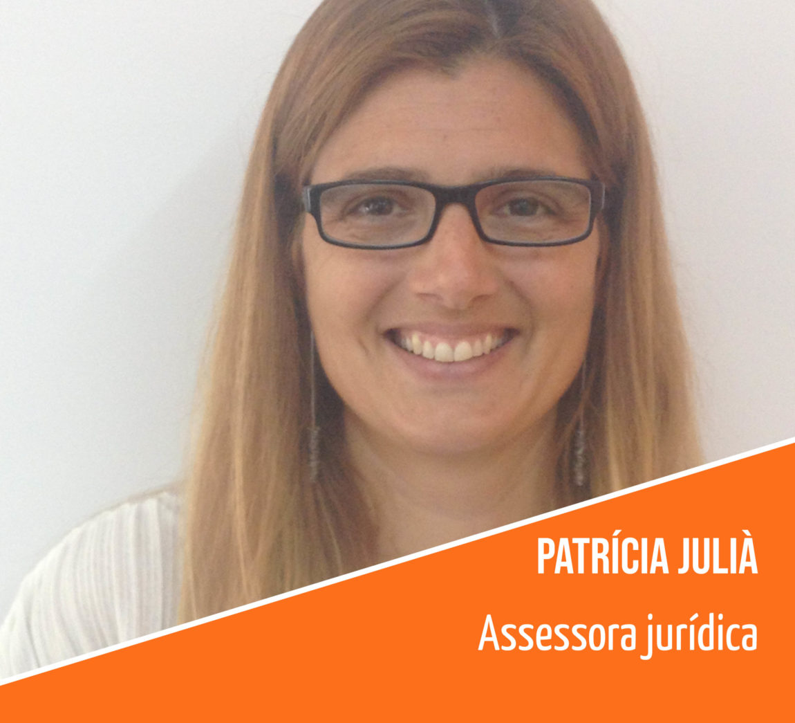 Coneix l’equip humà de la FAC: Patrícia Julià, assessora jurídica