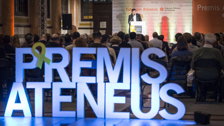 Les entitats no federades també poden presentar projectes a la 33a edició dels Premis Ateneus