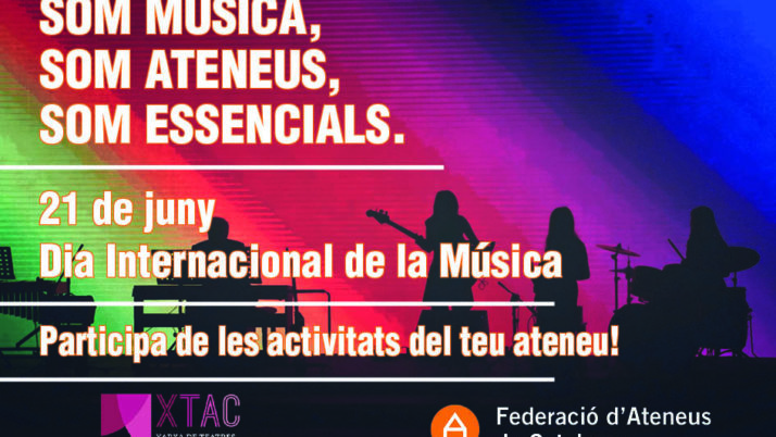 La FAC i la XTAC celebren el Dia Mundial de la Música als Lluïsos d’Horta