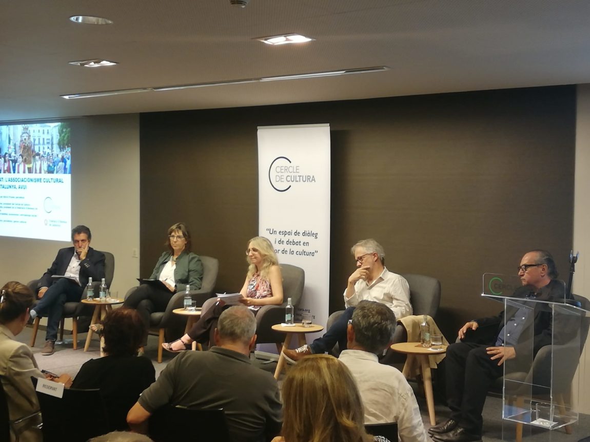 La Federació participa en el debat “L’associacionisme cultural a Catalunya, avui”