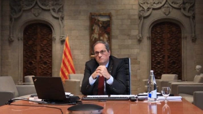 La Federació d’Ateneus de Catalunya rebutja la sentència inhabilitatòria al president de la Generalitat, Quim Torra