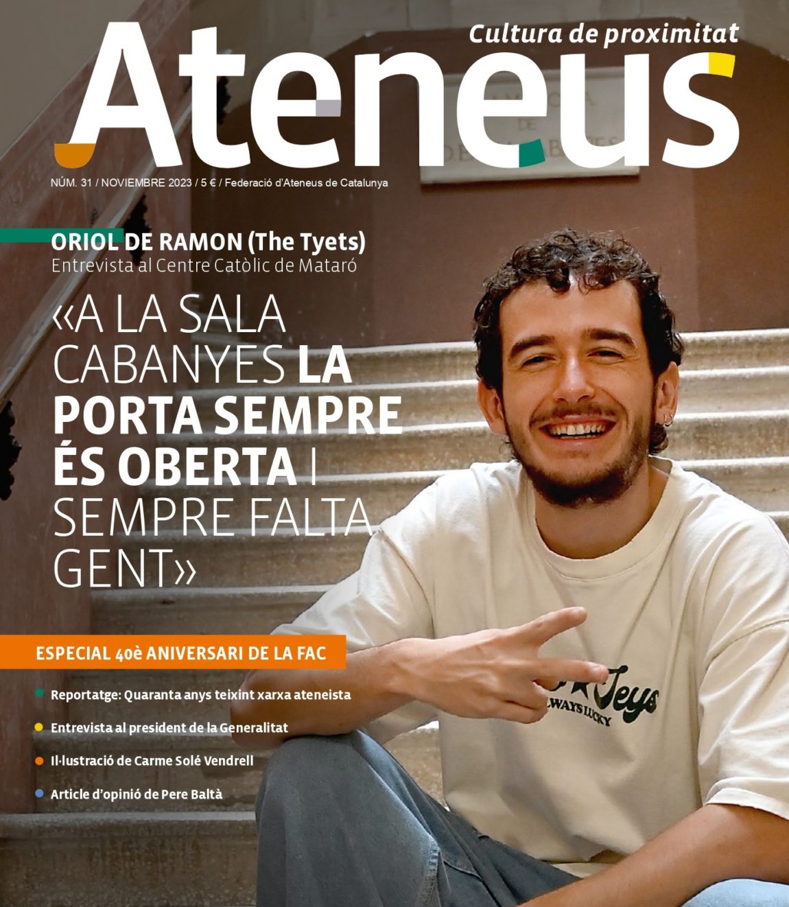 El número 31 de la revista ‘ATENEUS’ ja és a la teva entitat!