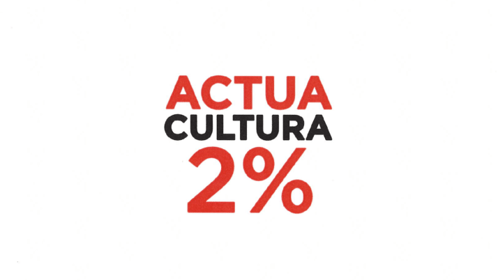 Et necessitem: vine a l’acte ‘Un crit per la Cultura’ d’Actua Cultura 2%, el 9 de març