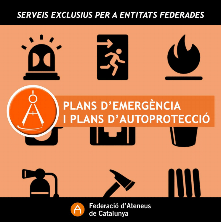 La FAC posa a disposició de les entitats Plans d’Emergència i Plans d’Autoprotecció