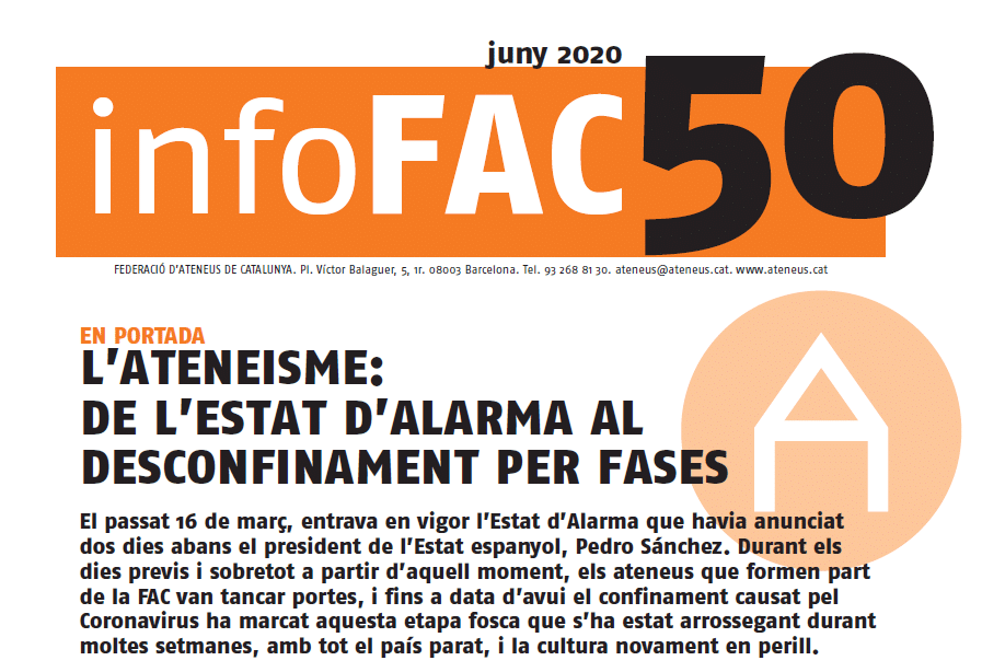 La FAC edita l’nfoFAC 50 en format digital